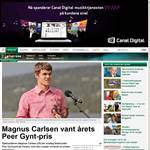 Magnus Carlsen vant årets Peer Gynt-pris